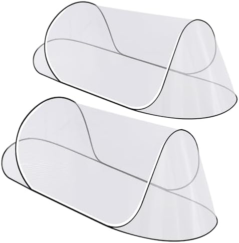 2 Pcs 78*31*23 Inch Large Pop Up Mosquito Net, Portable Foldable Mesh Tent by Axcoix