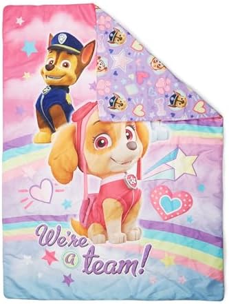Paw Patrol Skye We're A Team 4 Piece Toddler Bedding Set - Image 4
