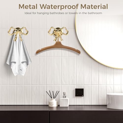 Elegant Gold Bow Curtain Holdbacks - Image 4