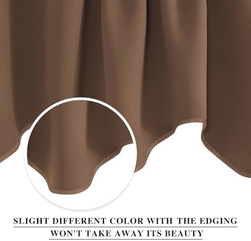 NICETOWN Blackout Valance Window Tier - Image 3