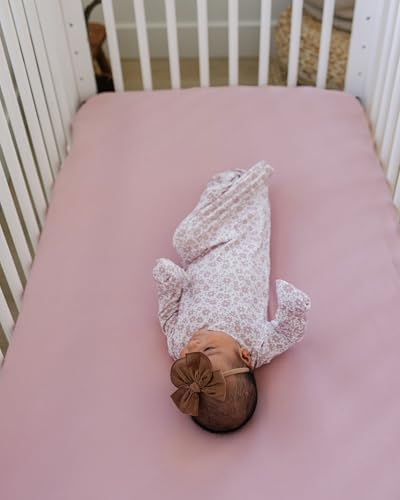 Sorrel + Fern Baby Crib Sheets Neutral, Fitted 2-Pack Girl & Boy - Image 6