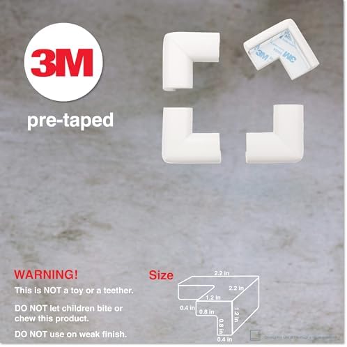 Roving Cove Baby Proof Corner Protector, 12 Large Corners - Image 2