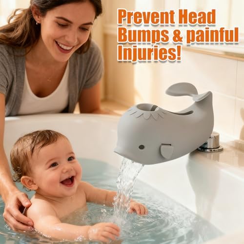 Skyroku Toddler Faucet Extender & Blue Bathtub Spout Cover, Sink Extender - Image 5