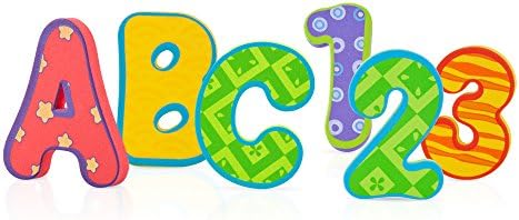 Nuby Floating Bath Tub Alphabet and Numbers Set - Image 6