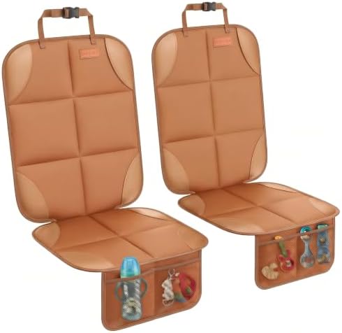 SMART ELF Car Seat Protector 2-Pack, Thick Padding Cushion by SMARTELF