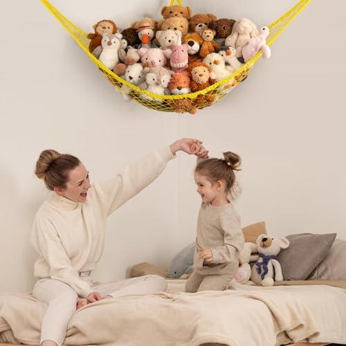 Stuffed Animal Storage Hammock Net Corner - Image 2
