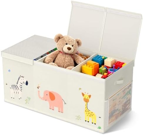 Toy Box Storage for Kids, Extra Large Collapsible Organizer - Image 3
