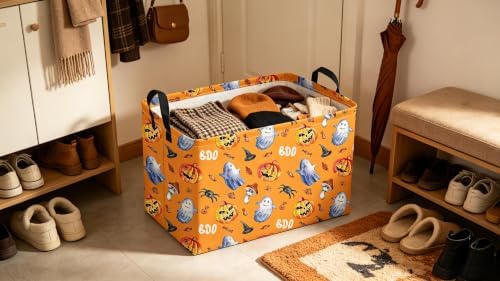 Sanjiaofeng Rectangular Halloween Horror Ghost Storage Basket, Terrifying and - Image 3