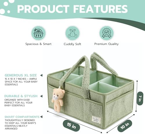 PeraBella Diaper Caddy Organizer - Image 5