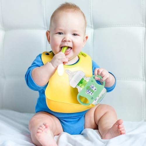 4 Pack Baby Bottle Handles for Dr Brown Wide-Neck PP Material Baby Bottles - Image 3