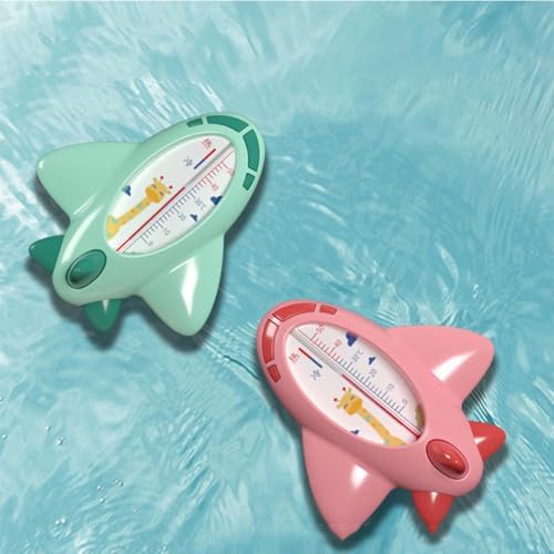 2Pcs Baby Bath Water Thermometer, Waterproof Pink Temperature Gauge - Image 4