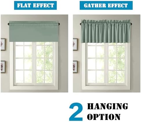 H.VERSAILTEX 2 Panels Blackout Valances - Image 6