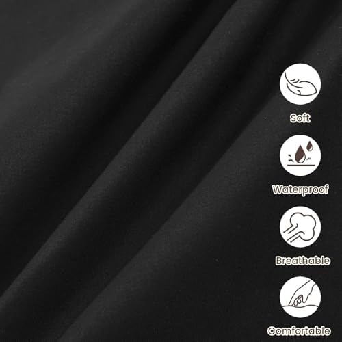 david's kids Waterproof Mini Crib Sheets, 2 Pack Ultra Soft Breathable Mini - Image 6
