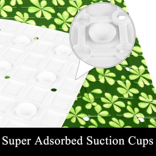 Shower Mat Bathtub Mat, 26.8x15.1 inch, Non-Slip Bath Mat - Image 3