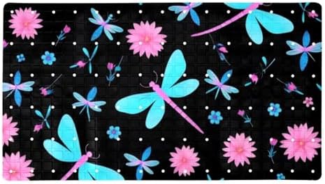 Non Slip Shower Mat Bathtub Mat 15.1x26.8 Inch, Quick Dry Bath Mat by Anna+Cowper