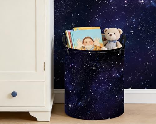 ESSME Kids Laundry Basket, Space Hamper Collapsible Canvas Storage Bin - Image 6
