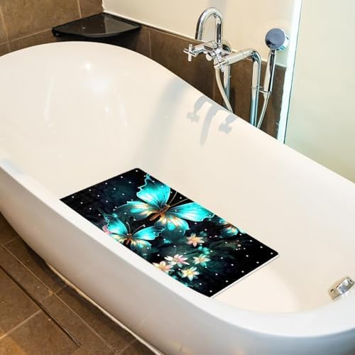 Shower Mat Bathtub Mat, 26.8x15.1 inch, Non-Slip Bath Mat - Image 5