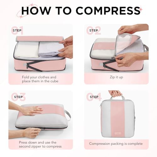 OlarHike 10-Pack Compression Packing Cubes - Image 3