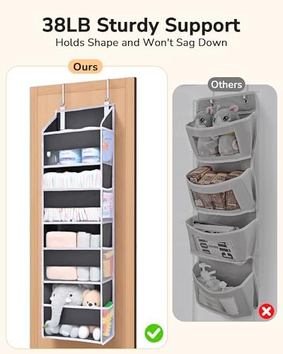 ULG 2 Pack Small Over Door Organizer - Image 4