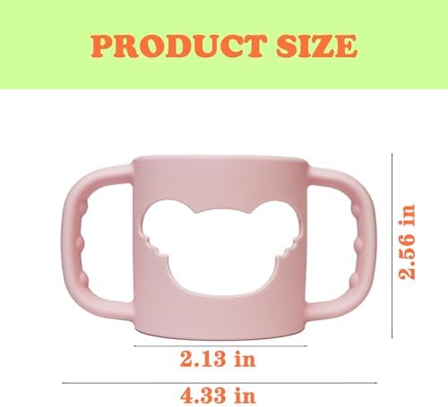 4 Pack Silicone Baby Bottle Handles - Image 6