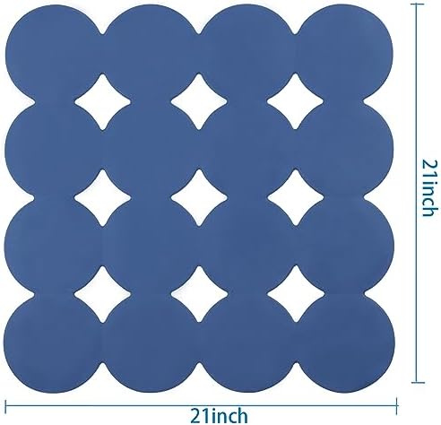 Webos Square Shower Mat Nonslip - Image 4