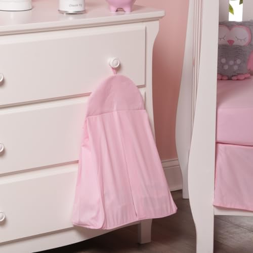 Light Pink Hanging Baby Diaper Caddy Organizer by EVERYDAYKIDS
