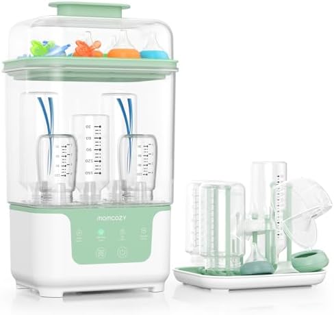 Momcozy New Modular Nesting 4 in 1 Compact Bottle Sterilizer and Dryer by MomcozyOfficialStore