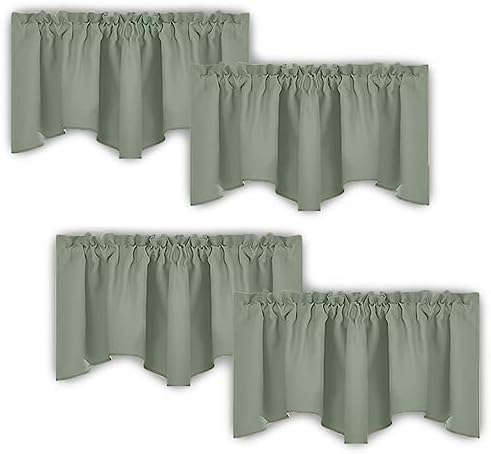 NICETOWN Scalloped Window Valance by NICETOWN