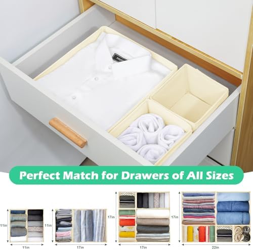Drawer Clothing Organizer 16-Pack - Image 5