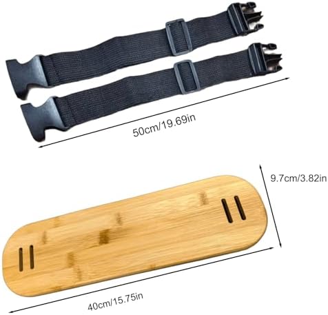 Footrest Compatible with Hook on Chair, Bamboo Footrest Compatible with Fast - Image 5