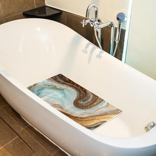Bathtub Mat Non Slip 26.8x15.1 Inch, Machine Washable Shower Mats - Image 4