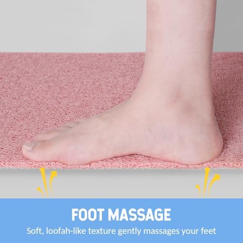 Hargiis Non-Slip Bathtub Mat, 2 Pack Anti Slip Shower Mat, Fast Drying Bathtub - Image 5