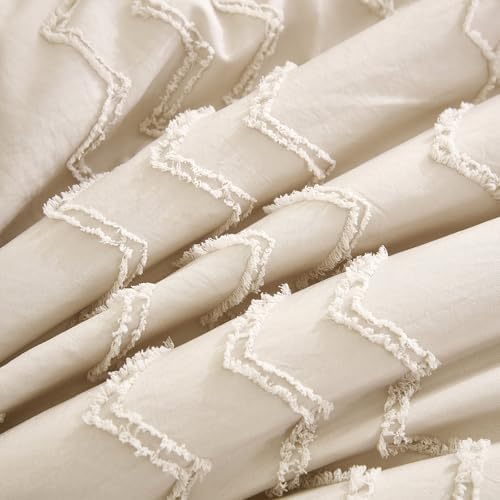 3-Piece Tufted Ruffle Crib Bedding Set - Image 6