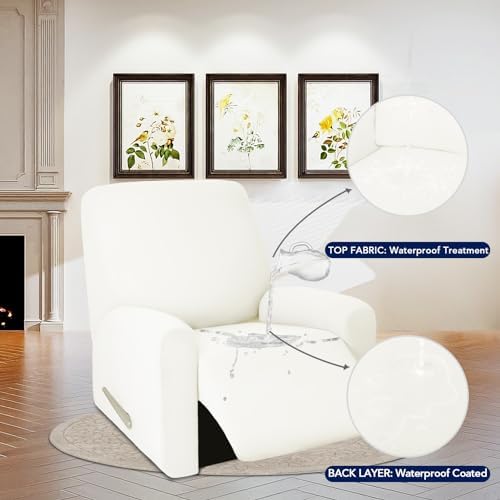 PureFit Waterproof Recliner Chair Cover Slipcovers - Image 3