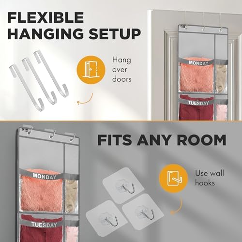 Handy Laundry Weekly Clothes Organizer - Image 4