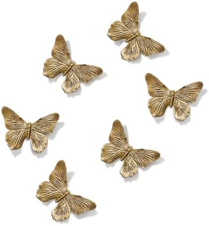 GUSFREUD 3D Butterfly Wall Decor Set – Resin Wall Decor by GUSFREUD