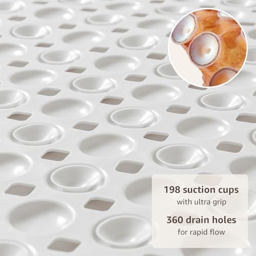 OTHWAY Bath Tub Shower Mat Non Slip, Bathtub Floor Liner Mats - Image 3