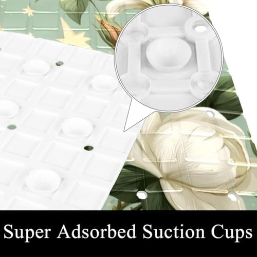 Shower Mat Non Slip, 26.8 x 15.1 Inch Bathtub Mat - Image 3