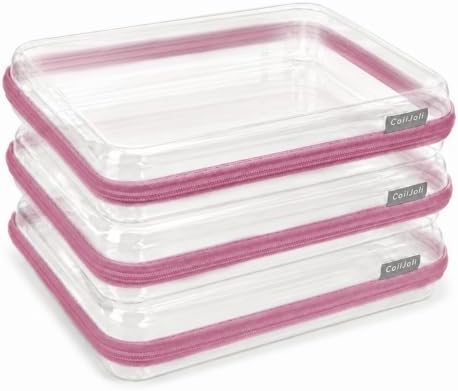 CoiiJoii Clear Hard Shell Zipper Case by CoiiJoii