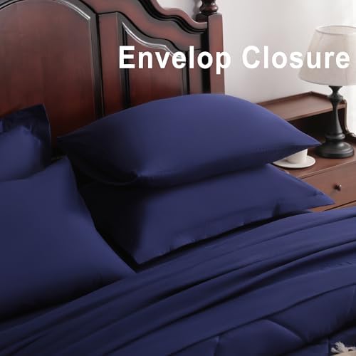 NTBAY Queen Microfiber Bed in a Bag, Comforter Set 7 Piece - Image 5