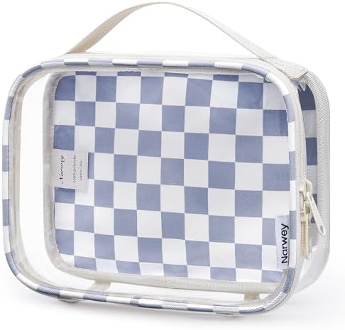Narwey TSA Approved Clear Toiletry Bag by Narwey