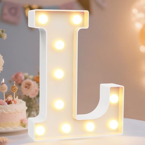 Pooqla LED Marquee Letter Lights Sign, Light Up Alphabet Letter by Pooqla