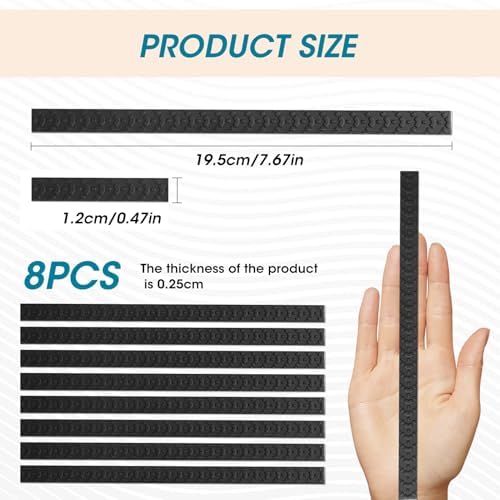 8 Pcs Suitcase Wheel Protectors - Image 2