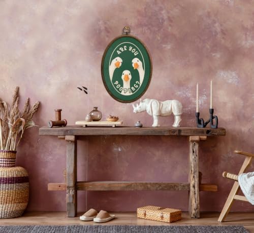 are You Pooping Wall Art, Funny Goose Bathroom Wall Art, Waterproof - Image 3