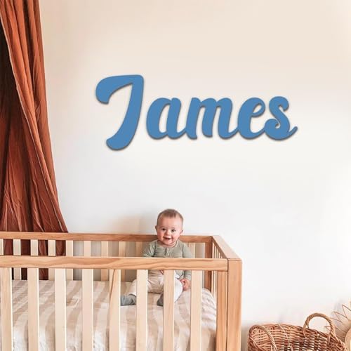 Personalized Wooden Name Sign for Nursery - Image 2
