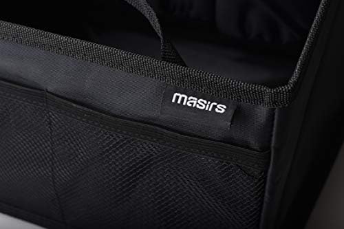 Masirs Back Seat Car Organizer, Neatly Organize Items While Traveling, Folds - Image 5