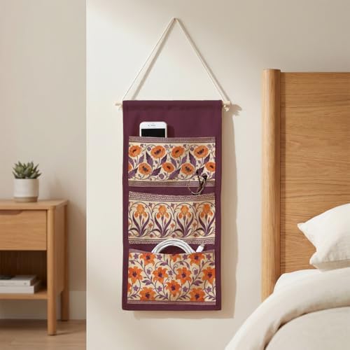 IAXIC Canvas Wall Hanging Organizer - Image 2