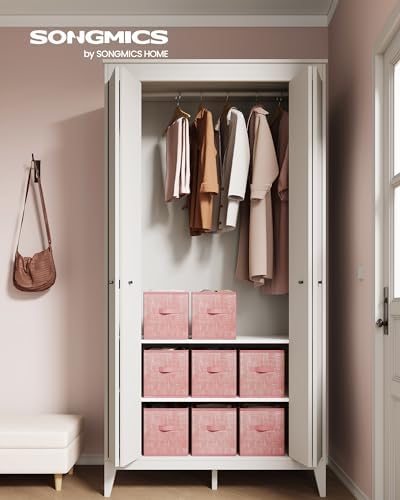 SONGMICS Storage Cubes, 11-Inch Foldable Closet Organizers - Image 2