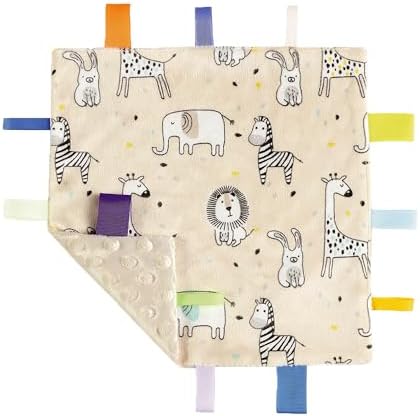 CREVENT Cozy Plush Baby Security Blanket, Loveys - Image 4