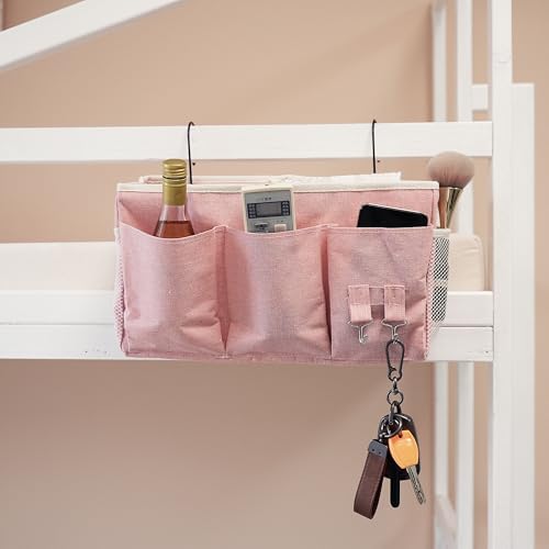 Bedside Caddy, Bedside Hanging Storage Organizer forBunk and Hospital Beds - Image 3